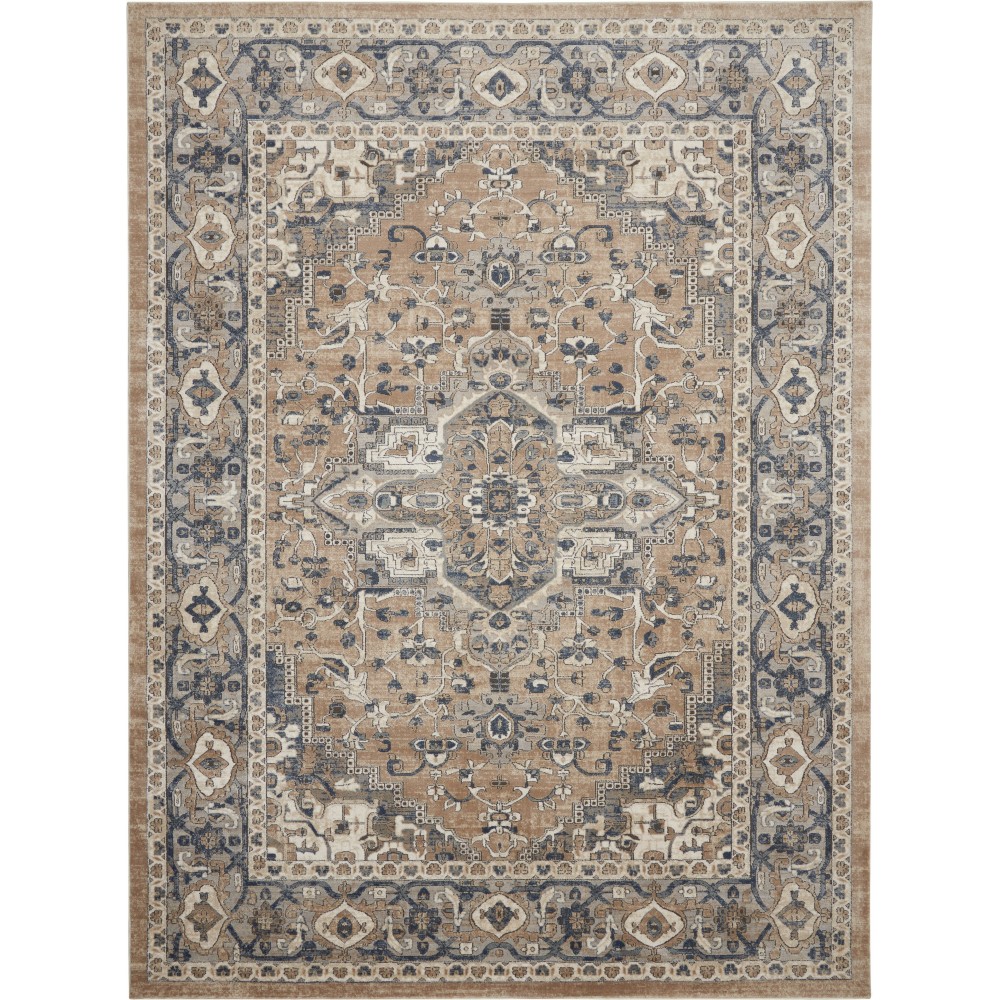 Nourison Quarry QUA05 Area Rug, Beige/Grey, 8'10" x 11'10"