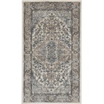 Nourison Quarry QUA05 Area Rug, Ivory/Grey, 2'2" x 3'9"