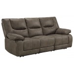 ACME Harumi Sofa (Power Motion), Gray Leather-Aire