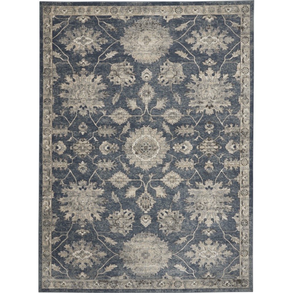 Nourison Quarry QUA06 Area Rug, Blue/Beige, 8'10" x 11'10" Nourison Quarry QUA06 Area Rug, Blue/Beige, 8'10" x 11'10"