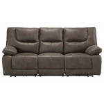 ACME Harumi Sofa (Power Motion), Gray Leather-Aire