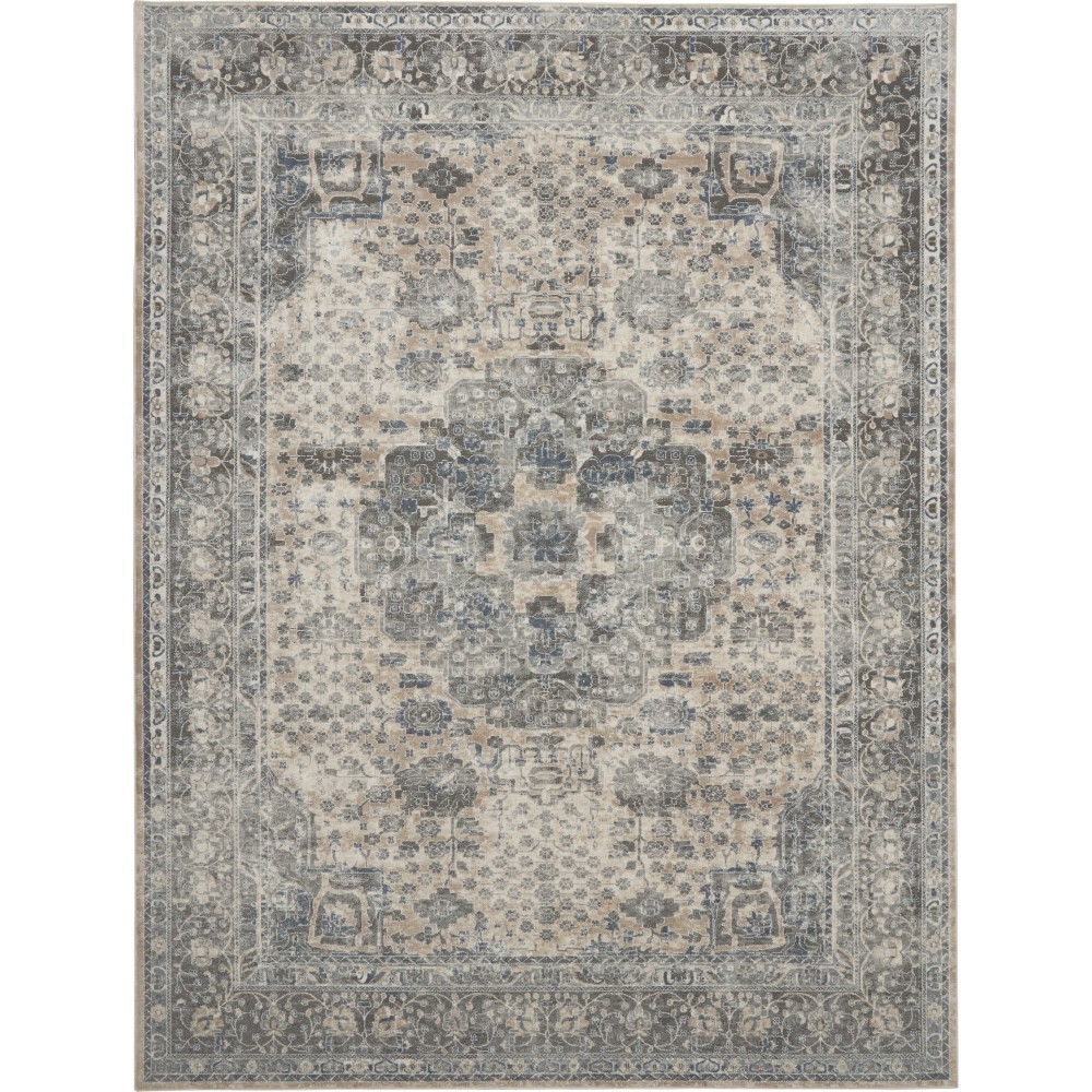 Nourison Quarry QUA07 Area Rug, Beige/Grey, 7'10" x 9'10" Nourison Quarry QUA07 Area Rug, Beige/Grey, 7'10" x 9'10"