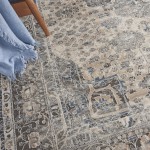 Nourison Quarry QUA07 Area Rug, Beige/Grey, 7'10" x 9'10"