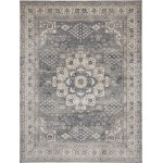 Nourison Quarry QUA07 Area Rug, Beige/Grey, 8'10" x 11'10"