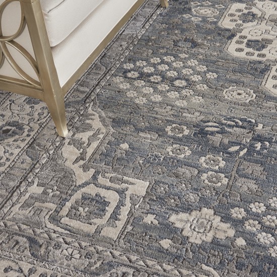 Nourison Quarry QUA07 Area Rug, Beige/Grey, 8'10" x 11'10"