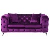 ACME Atronia Loveseat, Purple Fabric