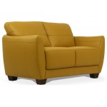 ACME Valeria Loveseat, Mustard Leather