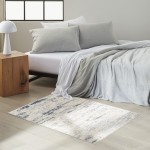 Calvin Klein River Flow RFV01 Area Rug, Grey, 3'2" x 5'