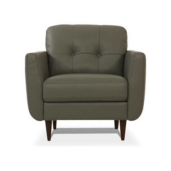 ACME Radwan Chair, Pesto Green Leather