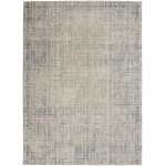 Calvin Klein River Flow RFV04 Area Rug, Beige/Grey, 5'3" x 7'3"