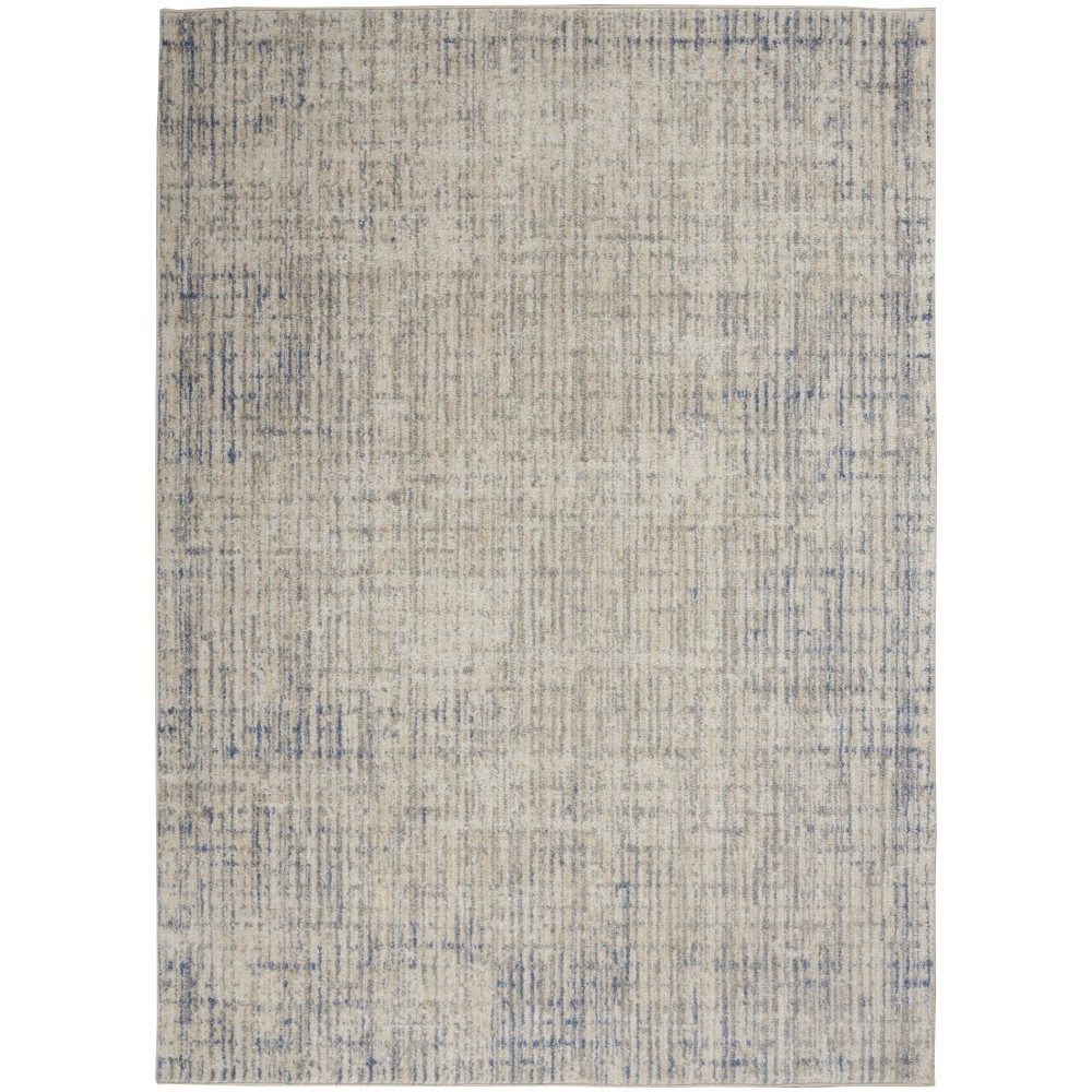 Calvin Klein River Flow RFV04 Area Rug, Beige/Grey, 5'3" x 7'3"