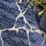 Calvin Klein River Flow RFV05 Runner Rug, Blue, 2'3" x 7'3"