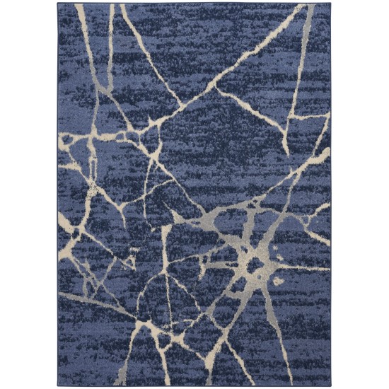 Calvin Klein River Flow RFV05 Area Rug, Blue, 3'2" x 5'