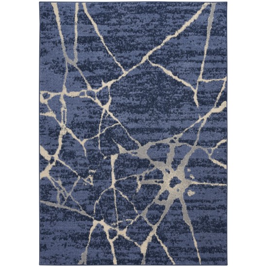 Calvin Klein River Flow RFV05 Area Rug, Blue, 7'10" x 9'10"