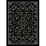 Nourison Home & Garden RS019 Area Rug, Black, 10' x 13'