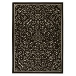 Nourison Home & Garden RS019 Area Rug, Black, 7'9" x 10'10"