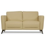 ACME Malaga Loveseat, Cream Leather