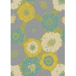 Nourison Home & Garden RS021 Area Rug, Green, 4'3" x 6'3"