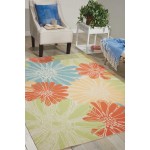 Nourison Home & Garden RS022 Area Rug, Ivory, 5'3" x 7'5"