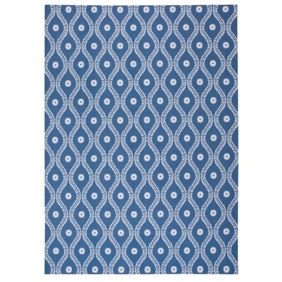 Nourison Home & Garden RS085 Area Rug, Navy, 10' x 13'