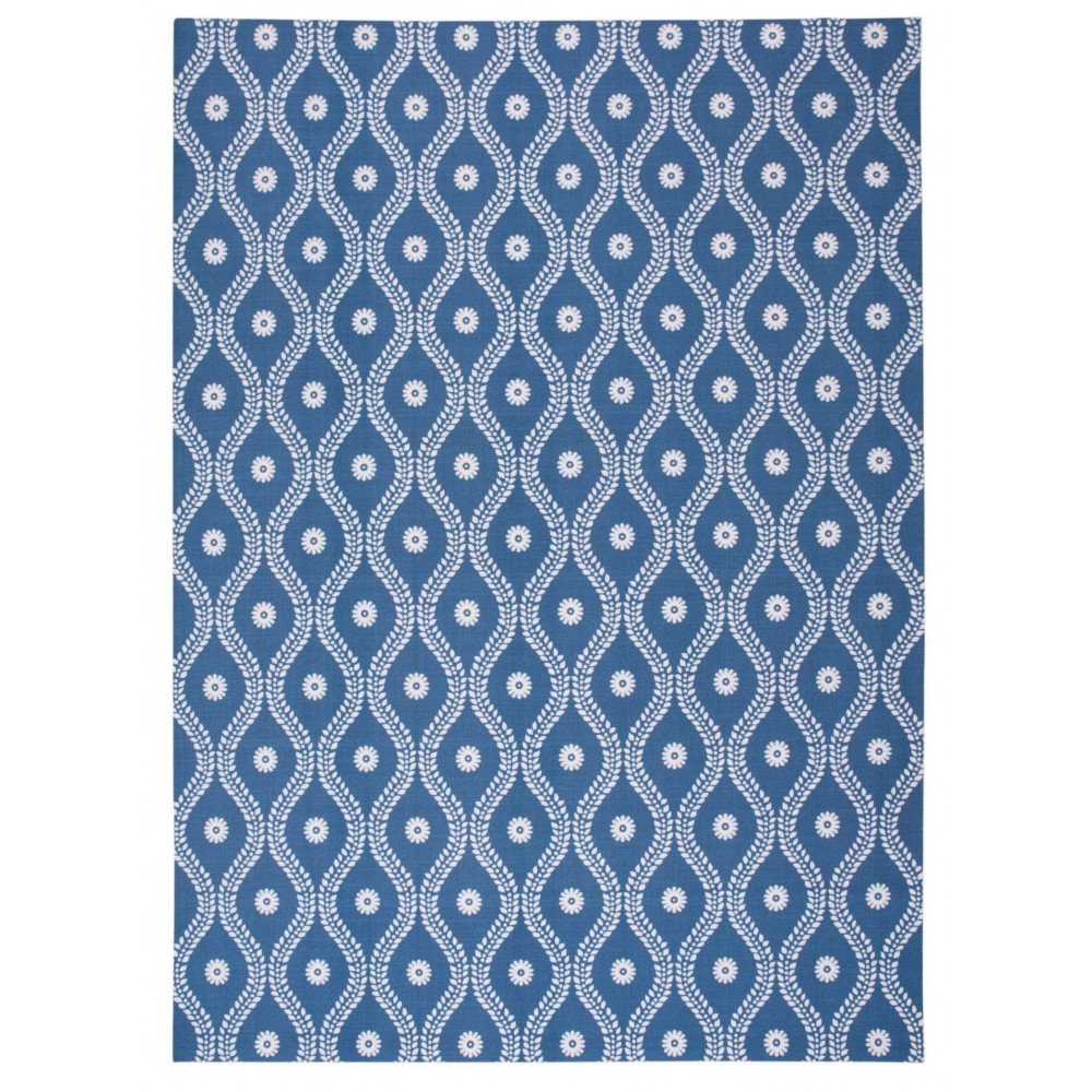 Nourison Home & Garden RS085 Area Rug, Navy, 10' x 13'