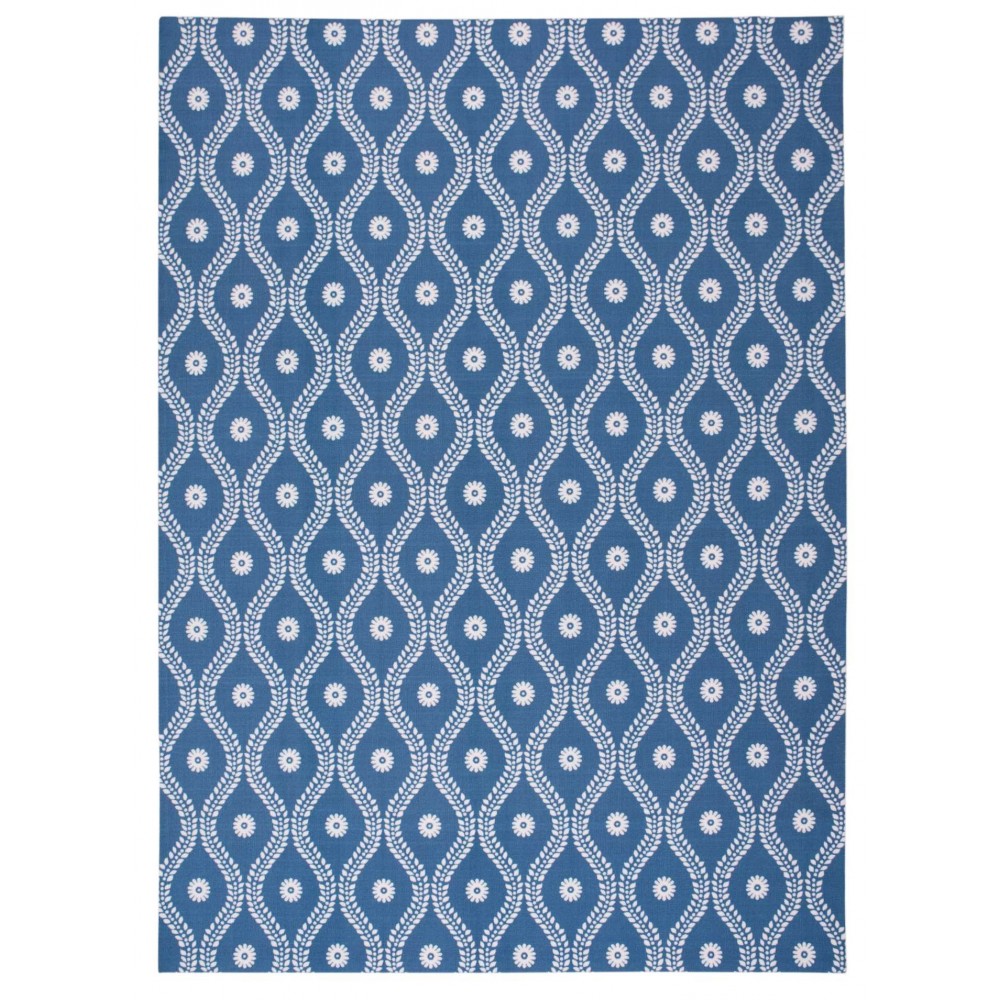 Nourison Home & Garden RS085 Area Rug, Navy, 4'4" x 6'3" Nourison Home & Garden RS085 Area Rug, Navy, 4'4" x 6'3"