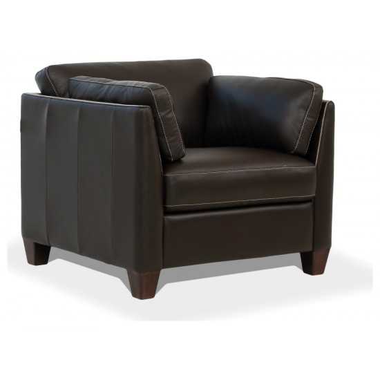 ACME Matias Chair, Chocolate Leather