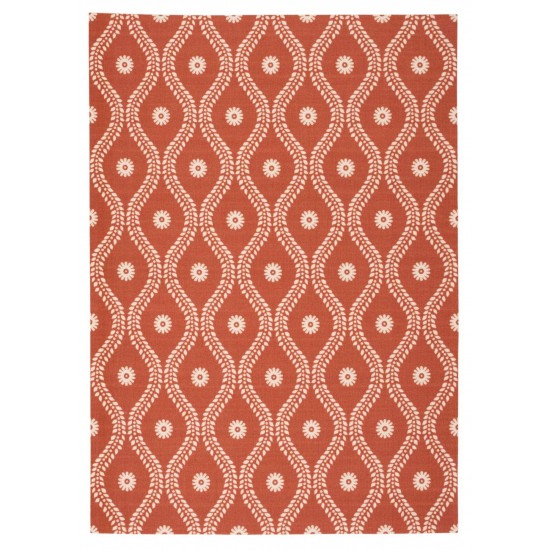 Nourison Home & Garden RS085 Area Rug, Rust, 5'3" x 7'5"