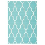 Nourison Home & Garden RS087 Area Rug, Aqua, 5'3" x 7'5"