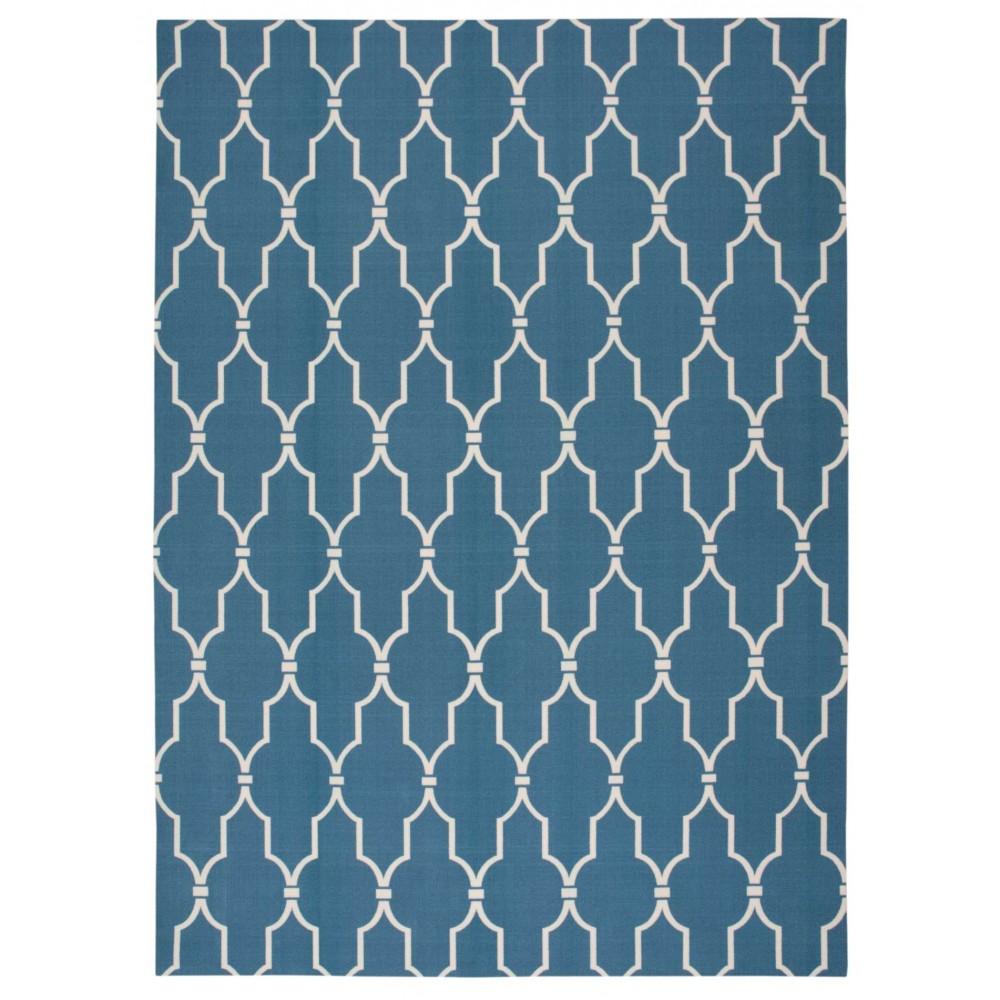 Nourison Home & Garden RS087 Area Rug, Navy, 7'9" x 10'10"