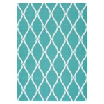 Nourison Home & Garden RS089 Area Rug, Aqua, 4'4" x 6'3"