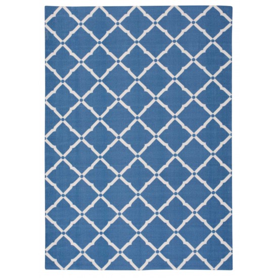 Nourison Home & Garden RS091 Area Rug, Navy, 10' x 13'