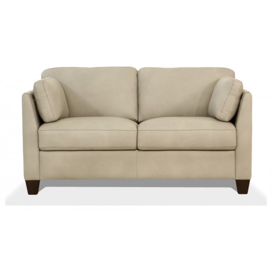 ACME Matias Loveseat, Dusty White Leather