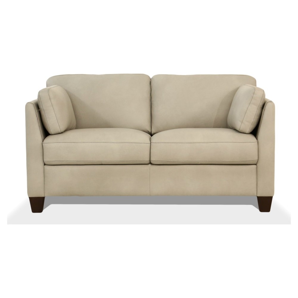 ACME Matias Loveseat, Dusty White Leather