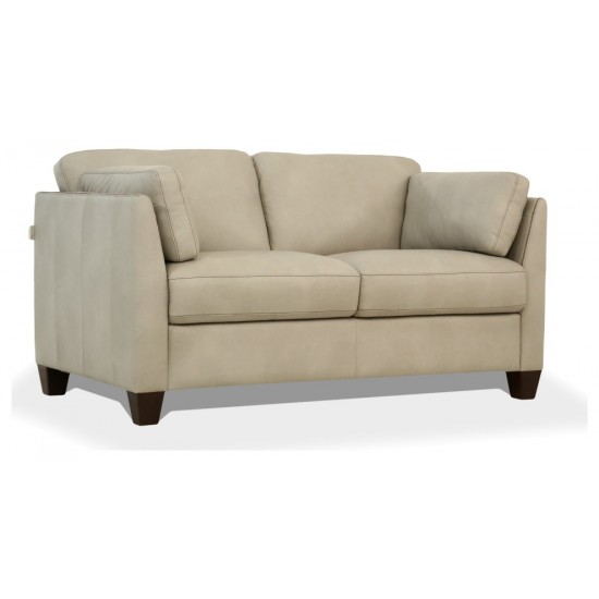 ACME Matias Loveseat, Dusty White Leather