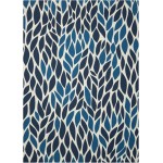 Nourison Home & Garden RS094 Area Rug, Blue, 5'3" x 7'5"