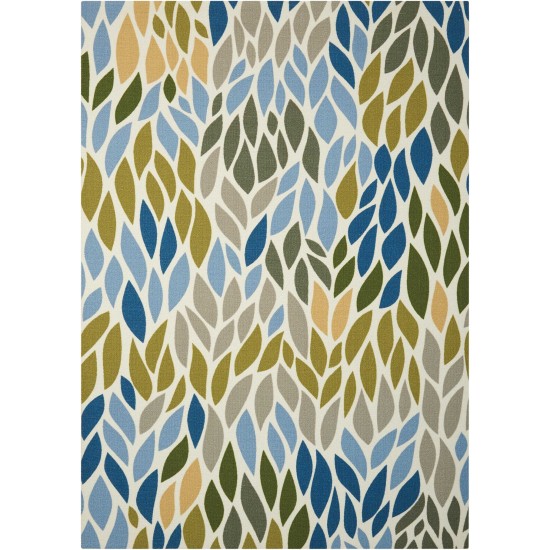 Nourison Home & Garden RS094 Area Rug, Multicolor, 10' x 13'