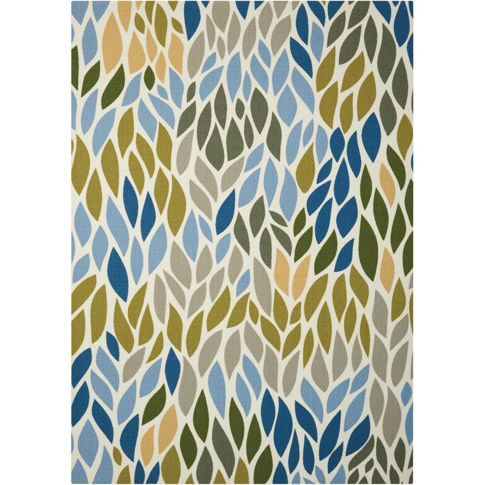 Nourison Home & Garden RS094 Area Rug, Multicolor, 10' x 13'