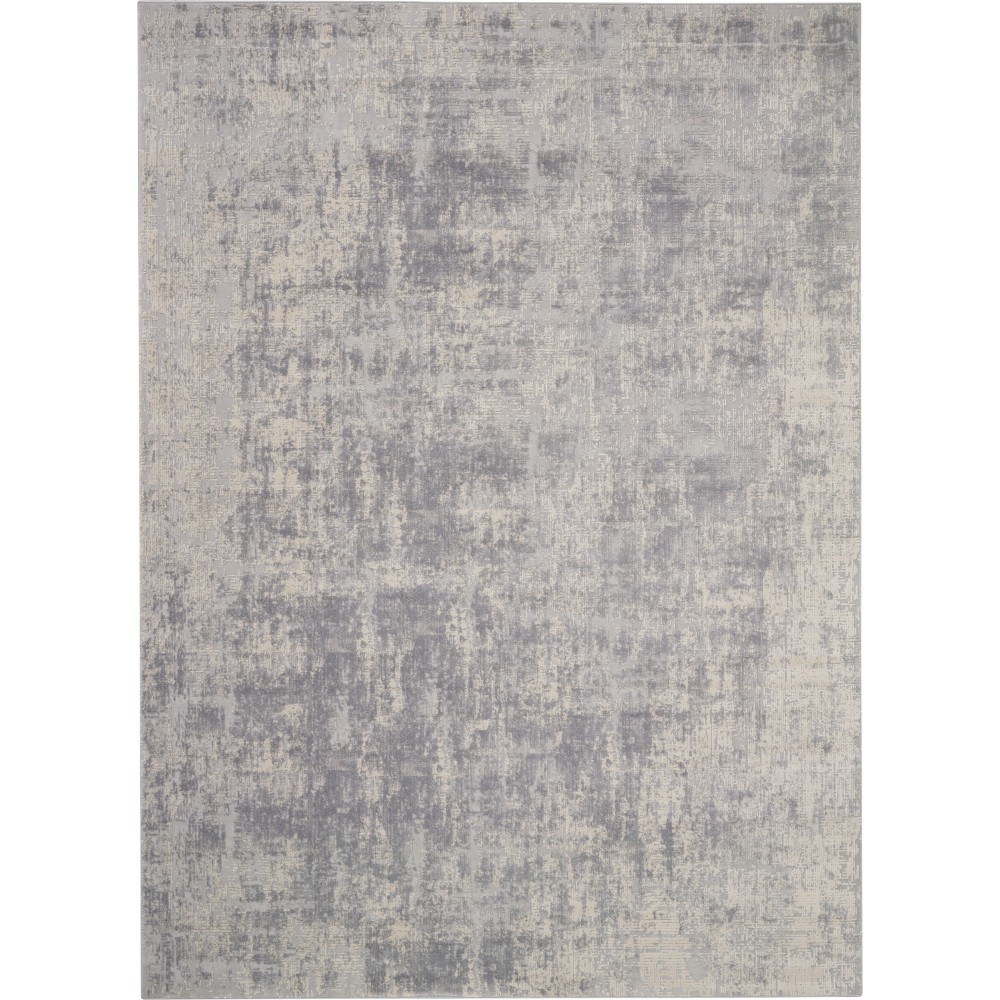 Nourison Rustic Textures RUS01 Area Rug, Ivory/Silver, 7'10" x 10'6" Nourison Rustic Textures RUS01 Area Rug, Ivory/Silver, 7'10" x 10'6"