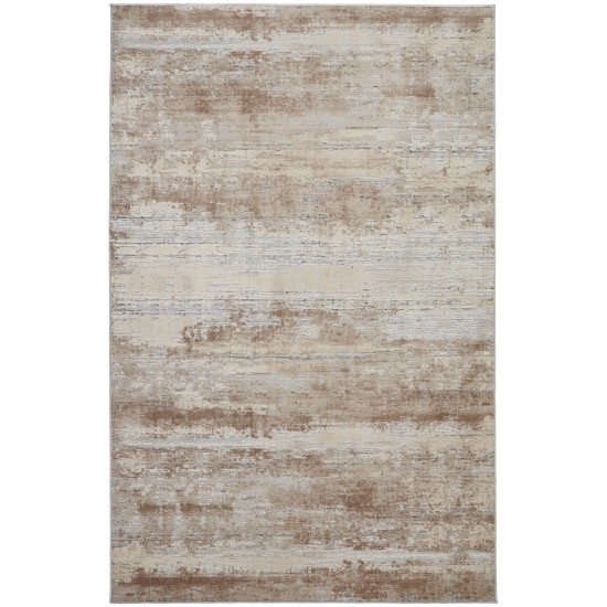 Nourison Rustic Textures RUS03 Area Rug, Beige, 3'11" x 5'11"