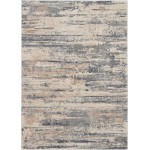 Nourison Rustic Textures RUS04 Area Rug, Beige/Grey, 3'11" x 5'11"