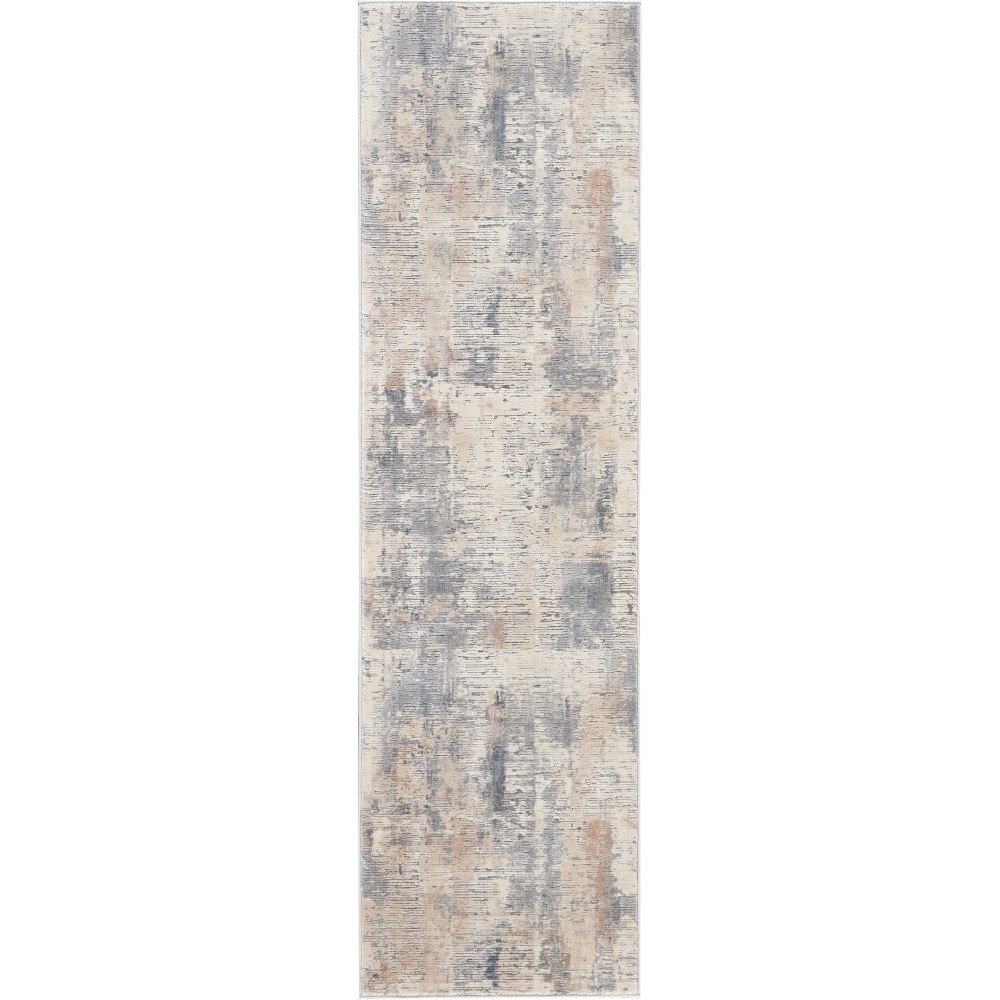 Nourison Rustic Textures RUS05 Runner Rug, Beige/Grey, 2'2" x 7'6" Nourison Rustic Textures RUS05 Runner Rug, Beige/Grey, 2'2" x 7'6"