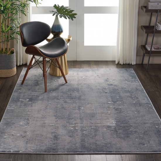 Nourison Rustic Textures RUS05 Area Rug, Grey, 3'11" x 5'11"