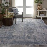 Nourison Rustic Textures RUS05 Area Rug, Grey, 7'10" x 10'6"