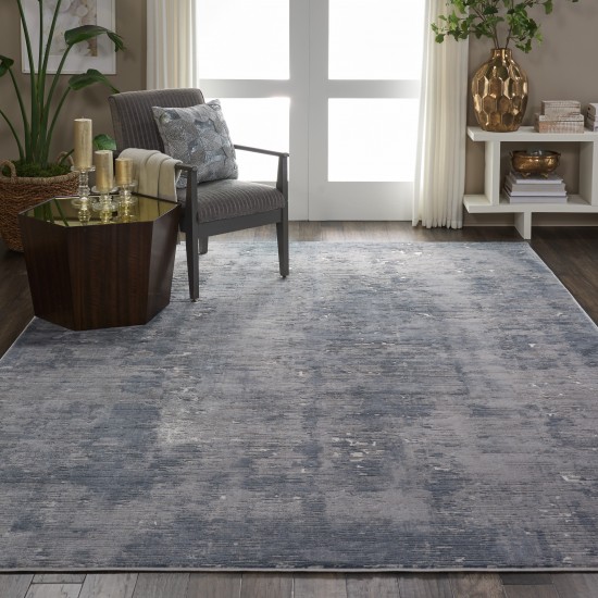 Nourison Rustic Textures RUS05 Area Rug, Grey, 9'3" x 12'9"