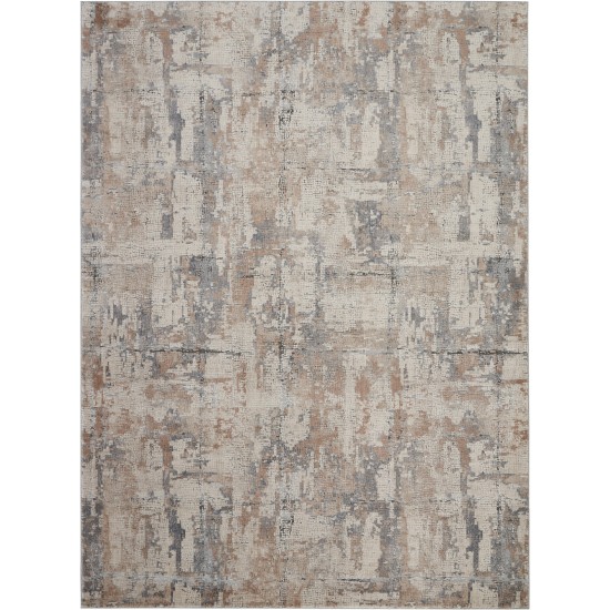 Nourison Rustic Textures RUS06 Area Rug, Beige/Grey, 9'3" x 12'9"