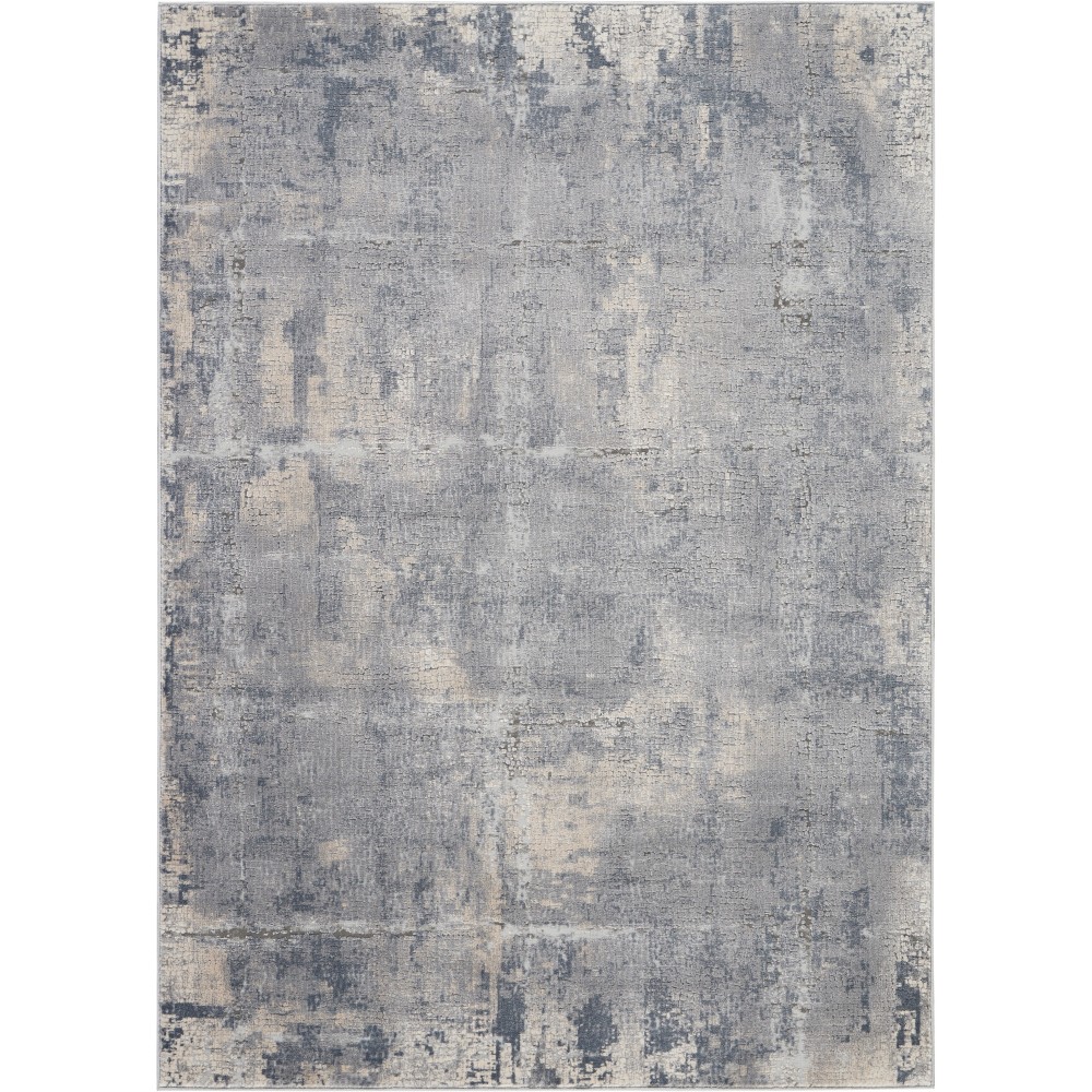 Nourison Rustic Textures RUS06 Area Rug, Grey/Beige, 3'11" x 5'11"