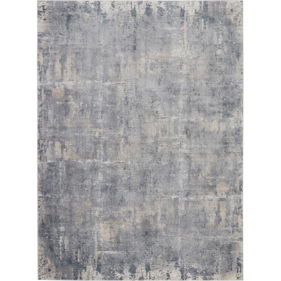 Nourison Rustic Textures RUS06 Area Rug, Grey/Beige, 7'10" x 10'6"