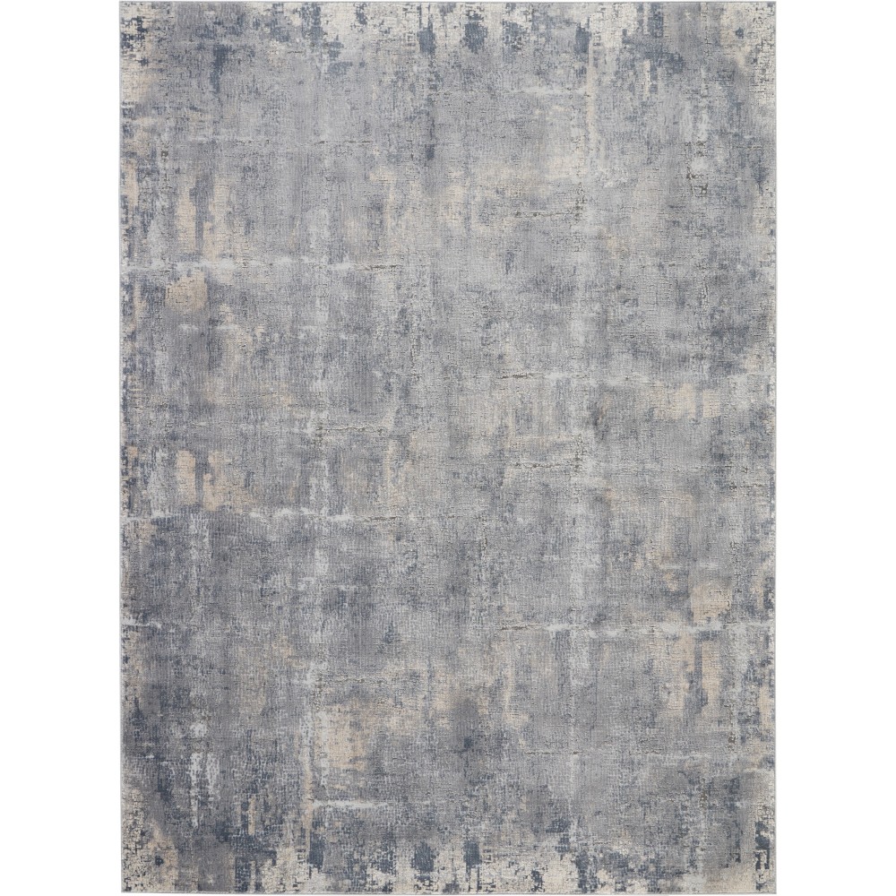 Nourison Rustic Textures RUS06 Area Rug, Grey/Beige, 7'10" x 10'6" Nourison Rustic Textures RUS06 Area Rug, Grey/Beige, 7'10" x 10'6"