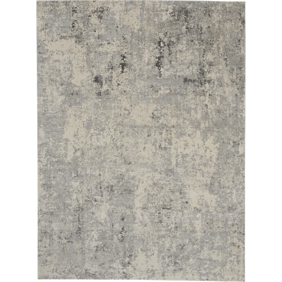 Nourison Rustic Textures RUS07 Area Rug, Grey/Beige, 7'10" x 10'6"